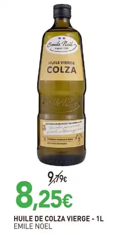 naturéO Emile noel huile de colza vierge offre