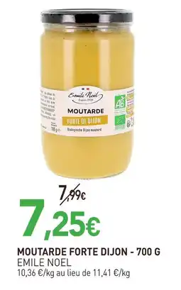 naturéO Emile noel moutarde forte dijon - 700 g offre