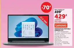 Hyper U Lenovo ordinateur portable 17,3 offre