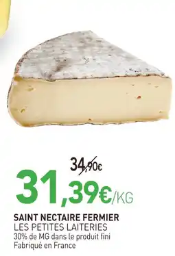 naturéO Les petites laiteries saint nectaire fermier offre