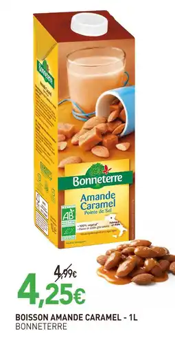 naturéO Bonneterre boisson amande caramel offre