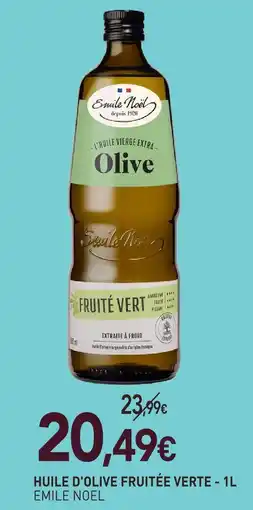 naturéO Emile noel huile d'olive fruitée verte offre