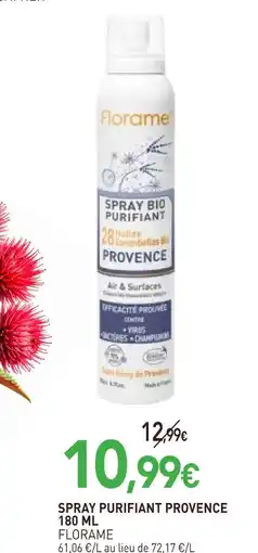 naturéO Florame spray purifiant provence offre
