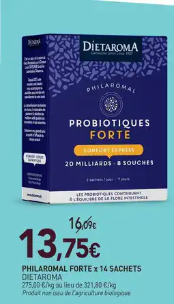 naturéO Dietaroma philaromal forte x 14 sachets offre