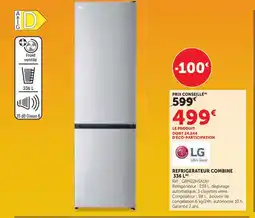 Super U Lg réfrigérateur combiné 336 l offre