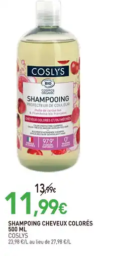 naturéO Coslys shampoing cheveux colorés offre