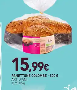 naturéO Artigiani panettone colombe - 500 g offre