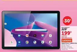 Super U Lenovo tablette 12.7 p12 offre