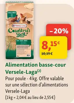 Maxi Zoo Versele-laga alimentation basse-cour offre