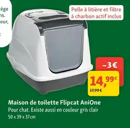 Maxi Zoo Anione maison de toilette flipcat offre