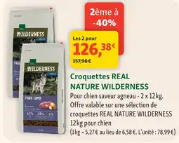 Maxi Zoo Real nature wilderness croquettes offre