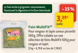 Maxi Zoo Multifit foin offre
