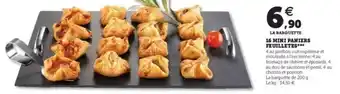 Super U 16 Mini Paniers Feuilletés offre
