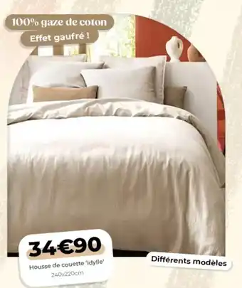 Housse de couette idylle