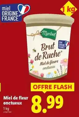 Lidl Maribel - miel de fleur onctueux offre