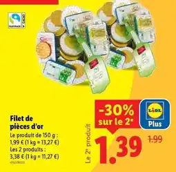Lidl Favorina - filet de pièces d'or offre