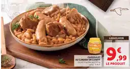 Hyper U Laguilhon cassoulet au canard en confit offre