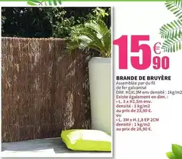 E.Leclerc Dim - brande de bruyère offre