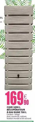 E.Leclerc Cuve dobq récuérateur à eau due offre