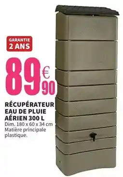 E.Leclerc Dim - récupérateur eau de pluie aérien 300 l offre