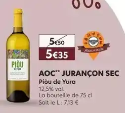 E.Leclerc Aoc - jurançon sec offre