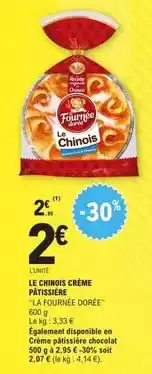 E.Leclerc Le chinois crème patisière offre