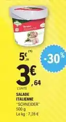 E.Leclerc Schneider - salade italienne offre