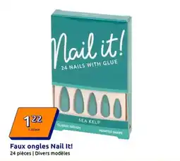 Action Sea - faux ongles nail offre