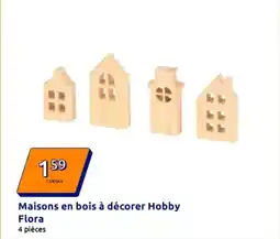 Action Maisons en bois à décorer offre