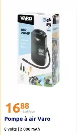 Action Pompe a air offre