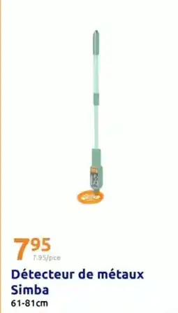 Action Détecteur de métaux offre