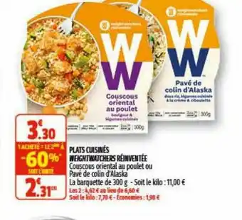 Plats Cuisinés Weightwatchers Réinventée