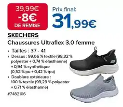 Costco Sketchers - chaussures ultraflex 3.0 femme offre