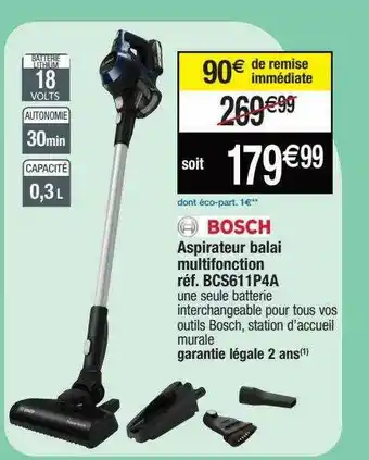 Migros Aspirateur Balai Multifonction Bosch offre