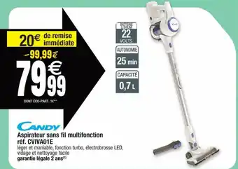 Aspirateur Sans Fil Multifonction Candy