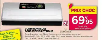 Kiriel Conditionneuse Sous Vide électrique Le Pratique offre
