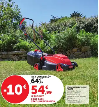 Tondeuse électrique filaire