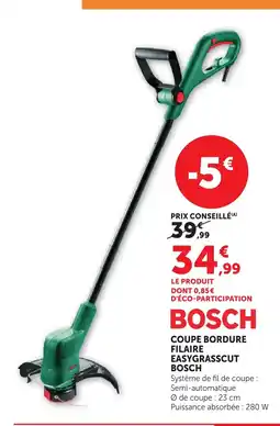 Bi1 Coupe bordure filaire easygrasscut bosch offre