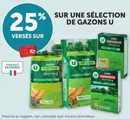 Bi1 Sur une sélection de gazons u offre