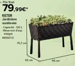 Costco Keter jardinière surélevée offre