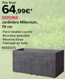 Costco Deroma jardinière millenium offre