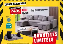 BUT Canapé d'angle bemo offre
