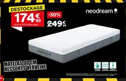 BUT Matelas ressorts 90x190 cm verveine offre