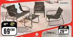 La Foir'Fouille MOOREA Salon madere 4 pièces offre