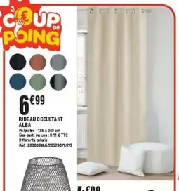 La Foir'Fouille Rideau occultant alba offre