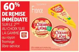 Auchan Supermarché COEUR LION Sur la gamme offre