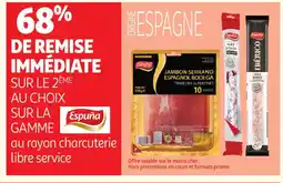 Auchan Supermarché ESPUÑA Sur la gamme offre