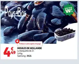 Auchan Supermarché Moules de hollande offre