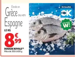 Auchan Supermarché Dorade royale offre