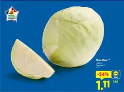 Lidl Chou blanc offre
